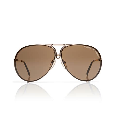 Porsche Design 8478 D Aviator Sunglasses .